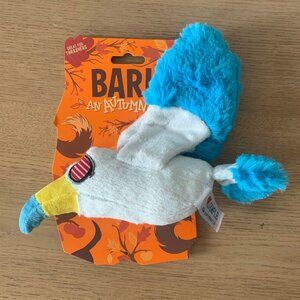 NWT Bark Box Liberty Eagle USA America Flag Dog Toy Crinkle Prototype Election